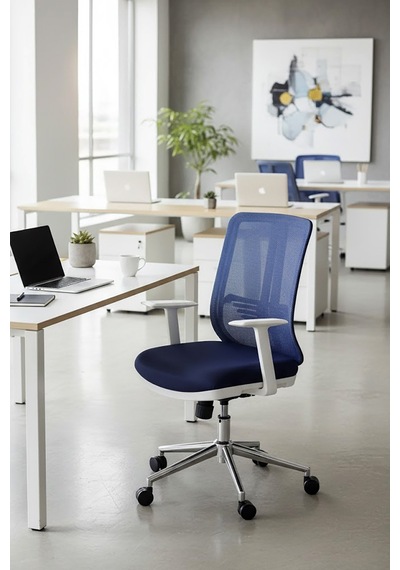 Ofisbazaar Up Beyaz Fileli Çalışma Koltuğu Ergonomik Şef Ve Toplantı Koltuğu Lacivert Lacivert Ofisbazaar Up Beyaz Fileli Çalışma Koltuğu Ergonomik Şef Ve Toplantı Koltuğu Lacivert Lacivert