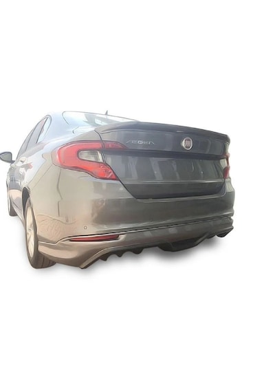 Fiat Egea Spoyler Plastik Spoiler Parlak Siyah