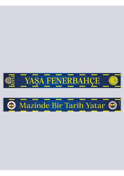 Unisex Yaşa Fenerbahçe Şal Lacivert