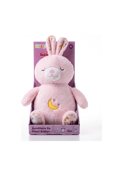 Pl50123 28 Cm Işıklı Müzikli Peluş Oyuncak Peluş Duygusal