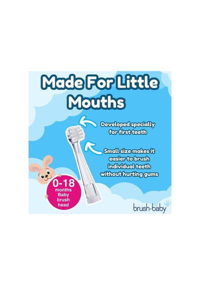 Babysonic Yedek Başlık 0-18 Ay 2'li Paket - Ekstra Yumuşak Kıllar