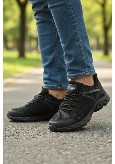 Wickers 3007 Erkek Rahat Sneaker Siyah