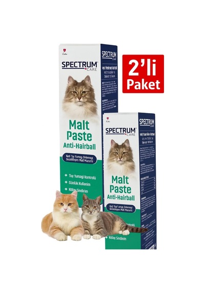 Kedi Malt Paste Tüy Yumağı Kontrol Kedi Macunu 30 Gr 2 Adet