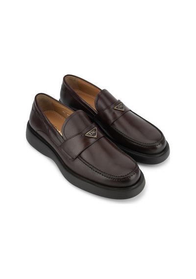 Tamer Tanca Erkek Hakiki Deri Kahverengi Loafer Ayakkabı 383 6982 Erk Ayk Sk26-27 Kahve Dr
