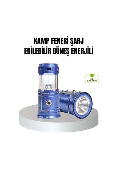 Güneş Enerjili Kamp Lambası Şarjlı Taşınabilir Kompakt Açık Hava Işığı Çok renkli 90846048