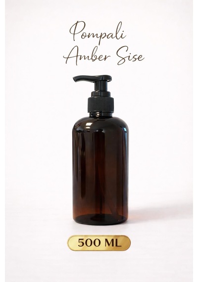 Amber Dispenser Şişe 500 Ml - 6 Adet