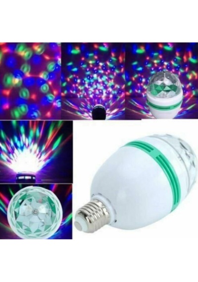 Kenstar Renkli Led Döner Başlıklı Disko Topu Ampul Gece Lambası Renkli 7692763047652