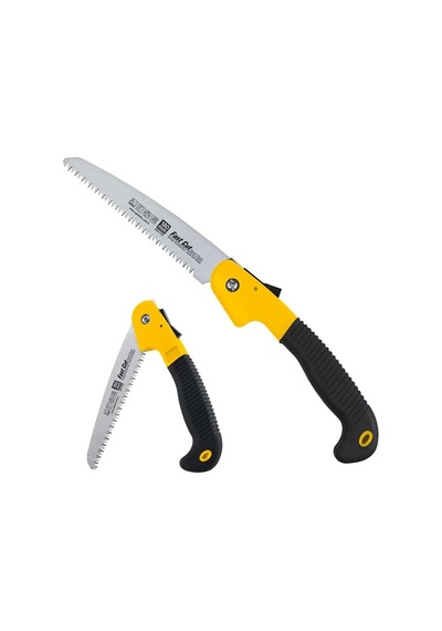 Tr Katlanır Budama Testeresi 180 Mm, Yüksek Karbonlu Çelikten İmal Edilmiş, Taşlanmış Krom Kaplı Yüzey