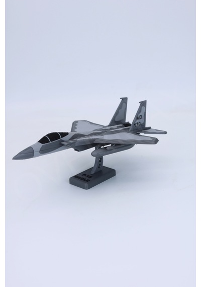 F-15 Yapboz Uçak Modeli Ve Standı Bir Arada - Evde Kurulum İçin Özel Tasarım - 857448211
