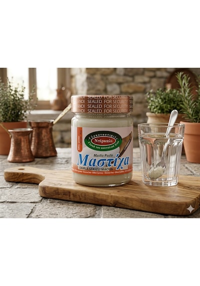 Dırkalı Mastiha Glikozsuz Damla Sakızlı Macun 370 G