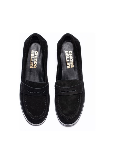 Black C210 Babet Kadın Diğer 2016 21 Chiara Bellini Split Suede Siyah