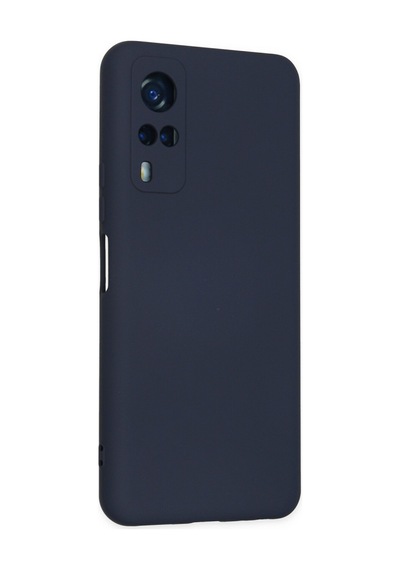 Y53s Kılıf Nano İçi Kadife Silikon - Lacivert Bzsxx00 1