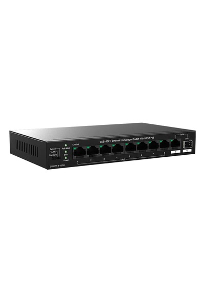 Tenda Teg1110pf-8-120w 10port 10/100/1000 Swıtch