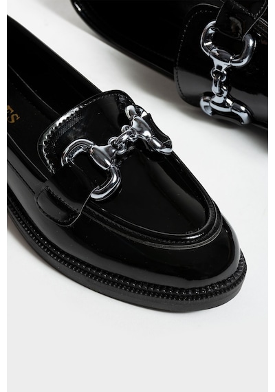 Jane Kadın Loafer Makosen Casual Toka Detay Günlük Ayakkabı SIYAH RUGAN