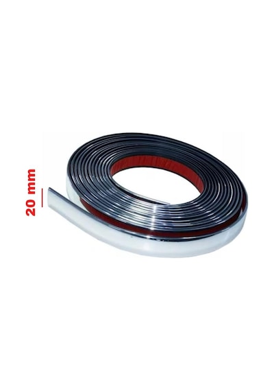 Carmind 20mm Dekoratif Nikelajlı Şerit Çıta 2 metre