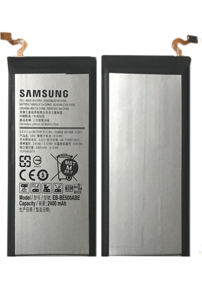 Samsung Uyumlu Galaxy E5 SM-E500 (EB-BE500ABE) Batarya Pil 2400mAh