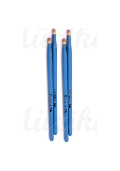 Chroma Baget Mavi 2 Çift - Davul - Bateri Bageti Drumsticks 5a Pürüzsüz Yüzey