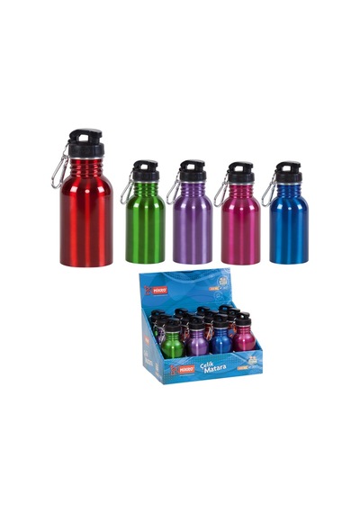 Mikro Matara Çelik 400 Ml 2837 Çok Renkli