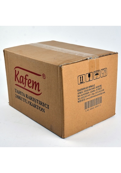 Ahşap Tahta Karıştırıcı 24 Pk X 500 Adet Koli - Kafem