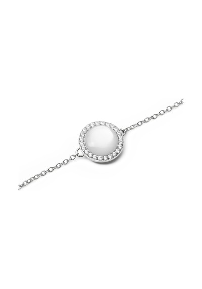Audrey Bracelet Mother Of Pearl Silver Silver
