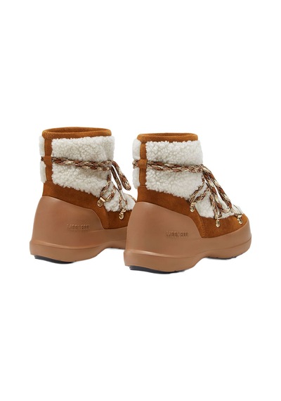 Ma03-whisky/off White Bot Kar Kadın 80d2480020-ma03 Moon Boot Luna Boot Shearling Whisky/off Wh Çok Renkli