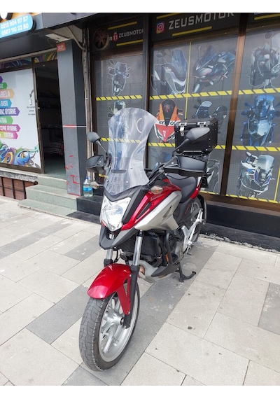 16-20 Honda Nc 750x Ön Cam Zeus Açık Füme 56 CM 4MM Nc750x