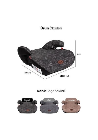 Bebek Koltuk Yükseltici Bodster Kahverengi Yaş Grup Semeglbl - 45 Iı-ııı/15-36 Kg