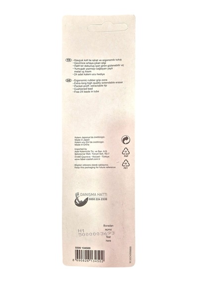 1345 Versatil Kalem 0,5 + Uc Hediyeli Siyah