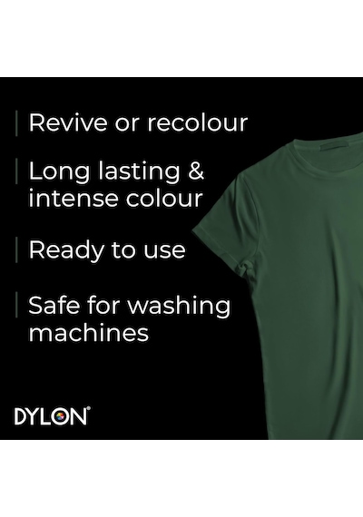 Dylon Pod Orman Yeşili Kot Kumaş Giysi Boyası - Forest Green Genel