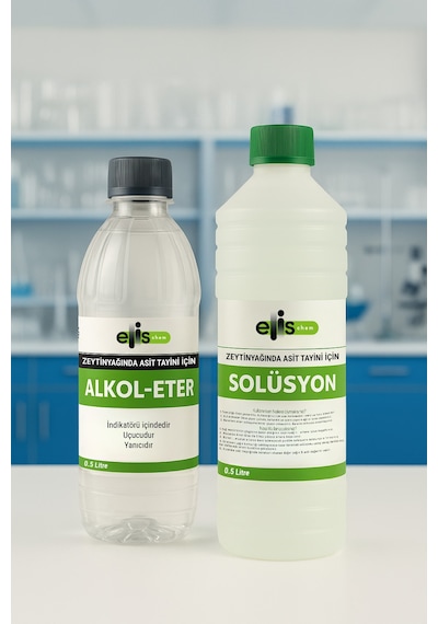 Zeytinyağı Tayini İçin Alkol- Eter 500 Ml