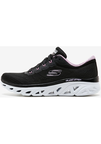 Skechers Glide - Step Sport - High Roller Kadın Siyah Sneakers 149940 Bklv Siyah