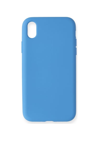 Cosmotex 8683140041823 Newface Apple iPhone Uyumlu  Xr Kılıf Nano İçi Kadife Silikon - Mavi
