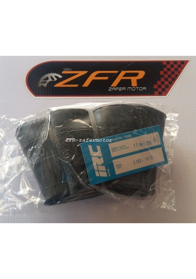 Irc 3.00-10 90/90-10 80/100-10 Scooter İç Lastik Eğri Sibop