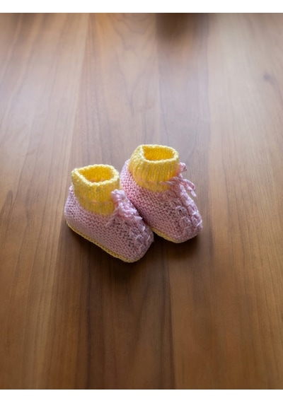 Kozababy Handmade El Örgüsü Bebek Hediye Seti - Amigurumi Uyku Arkadaşı, Pembe-sarı Bebek Yeleği Ve Patik Takımı Özel Kutulu Pembe - Sarı Kozababy Handmade El Örgüsü Bebek Hediye Seti - Amigurumi Uyku Arkadaşı, Pembe-sarı Bebek Yeleği Ve Patik Takımı Özel Kutulu Pembe - Sarı