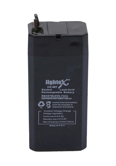 Lightex Lt-407 4v 0.7ah Işıldak Fener Aküsü