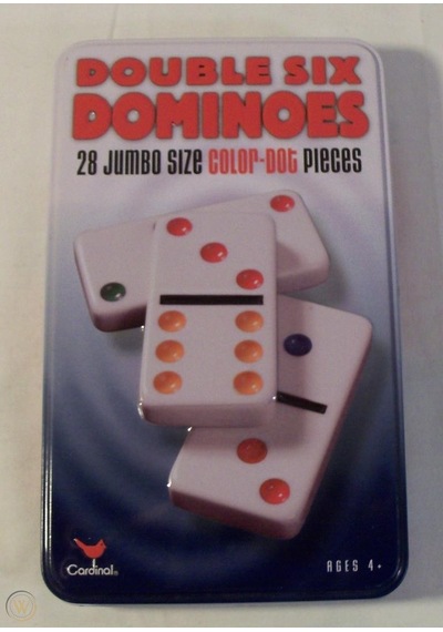 Cardinal Double Six Dominoes Jumbo 28 Domino Taşı Set Usa