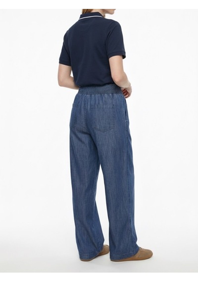 LOFT Wide Leg Regular Fit Kadın Pantolon Lf2043075 Q1.v1 Denim