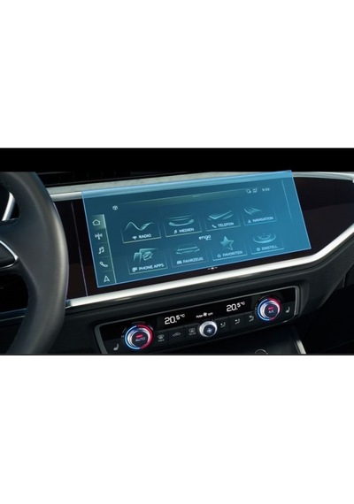 Audi Q3 Multimedya Uyumlu Ekran Koruyucu Nano 10.1 İnç