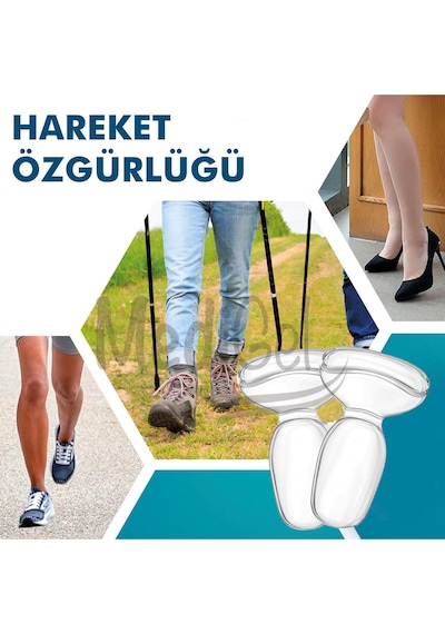 Medigel MG11 - Topuk Ve Ökçe Koruma Ayakkabı Vurma Önleyici Jel Ped