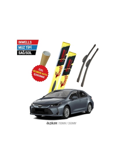 Toyota Corolla İnwells Muz Silecek Takımı (2019-2024)