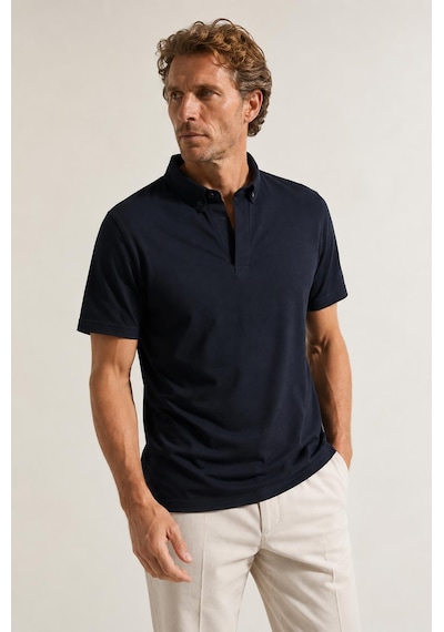 Alexandergardi Erkek Comfort Fit Polo T-shirt Lacivert