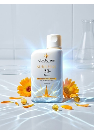 Doctorem Aura Sole Spf 50+ Pa++++ Leke Ve Mavi Işık Karşıtı Mineral Güneş Kremi 50 Ml