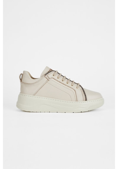 Valmenti Kadın Bej Hakiki Deri Sneakers & Spor Ayakkabı 775 1732 Bn Ayk Sk23/24 Bej