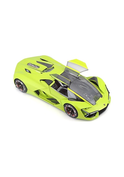 Lamborghini Tutkunlarına Özel: Terzo Millennio 1:24 Yeşil Model Araba Çok Renkli
