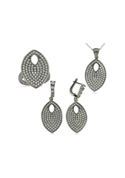 Gümüş Mekik Bayan Set - Gümüş: 8