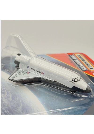 Matchbox Space Shuttle Orbiter "nasa" 2026 Mbx Sky Busters - Wave 3 Beyaz
