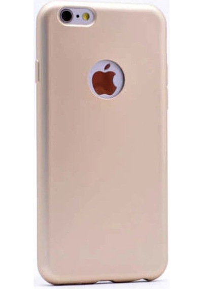Apple Uyumlu iPhone 4s Kılıf Zore Premier Silikon Kapak Gold