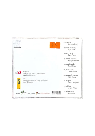 Plak Değildir Cd Dir Cd Selim Demirdelen Dut Ağacı Cd