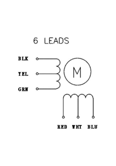 Nema 23 Unipolar/Bipolar, 200 Adım, 57×41Mm, 5.7V