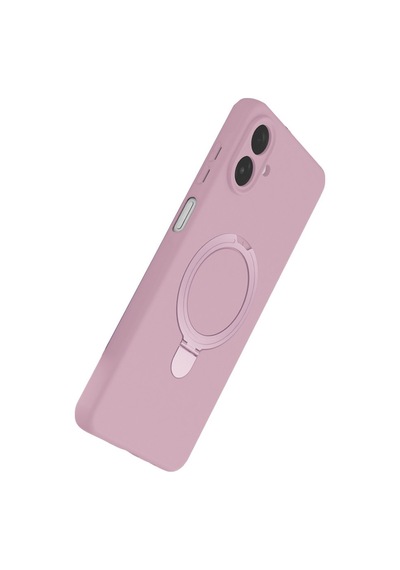 Samsung Galaxy Uyumlu A07 4g Regal Magsafe Standlı Kapak - Açık Pembe Bz8683140895976